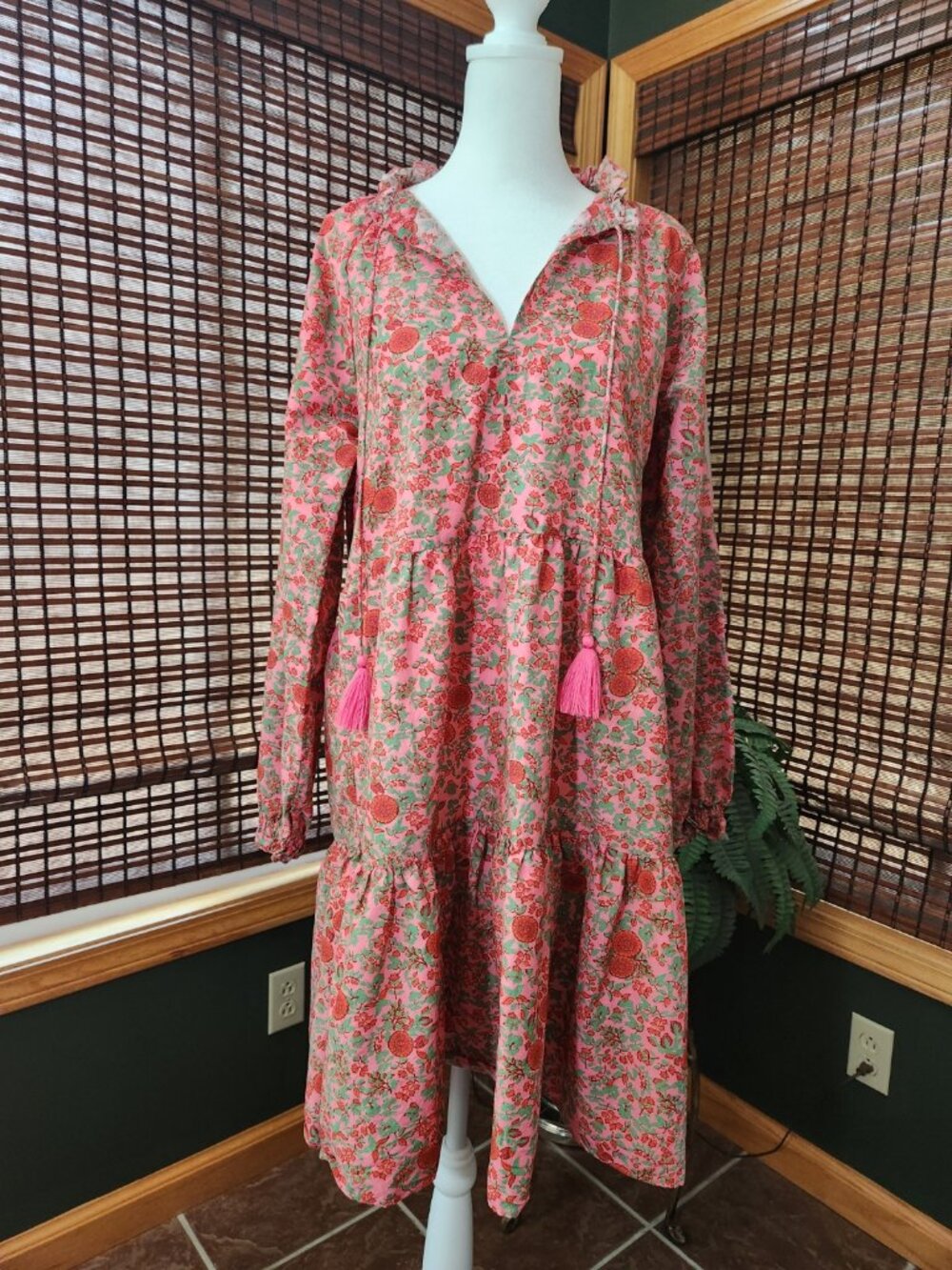 Roller Rabbit pink floral dress